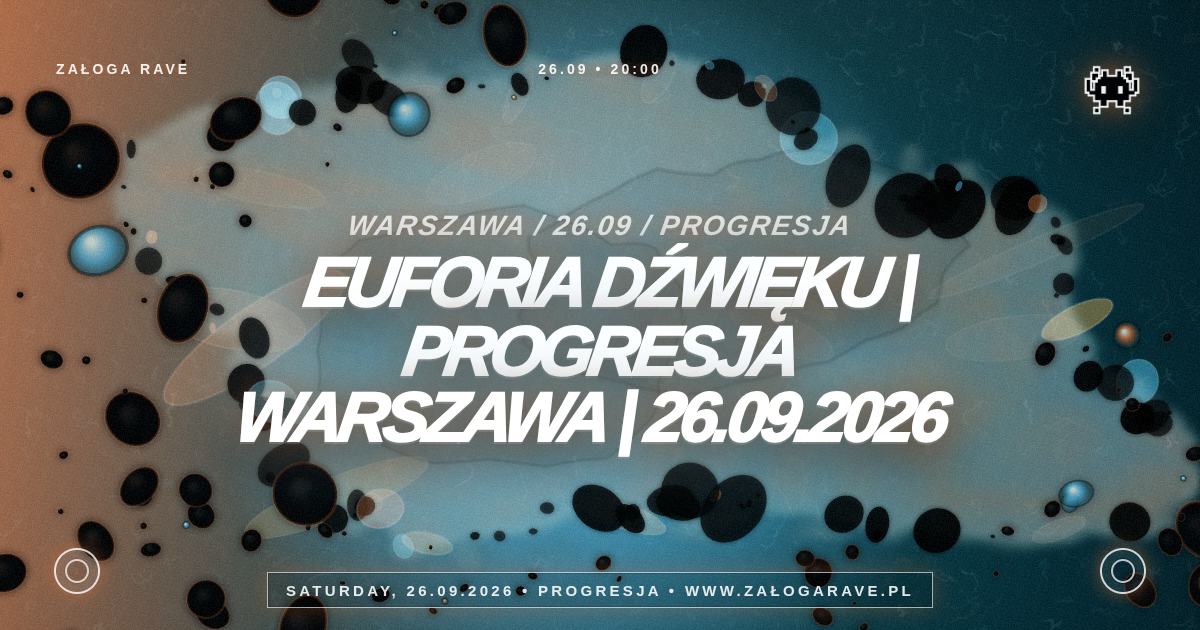 Euforia Dźwięku | Progresja Warszawa | 26.09.2026